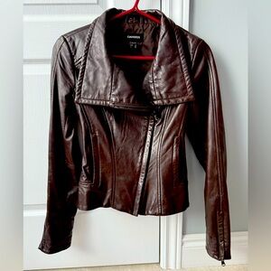 Women’s DANIER Fitted Leather Jacket